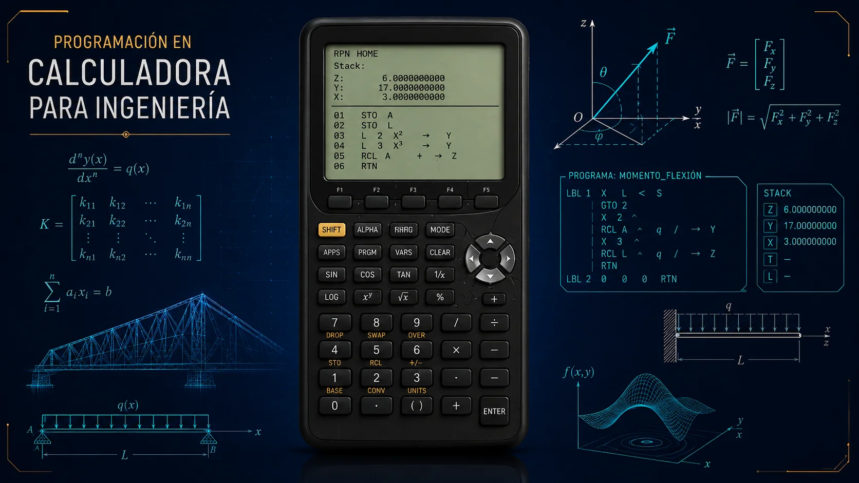 Miniatura del compendio Programación en Calculadora HP 50G para Ingeniería