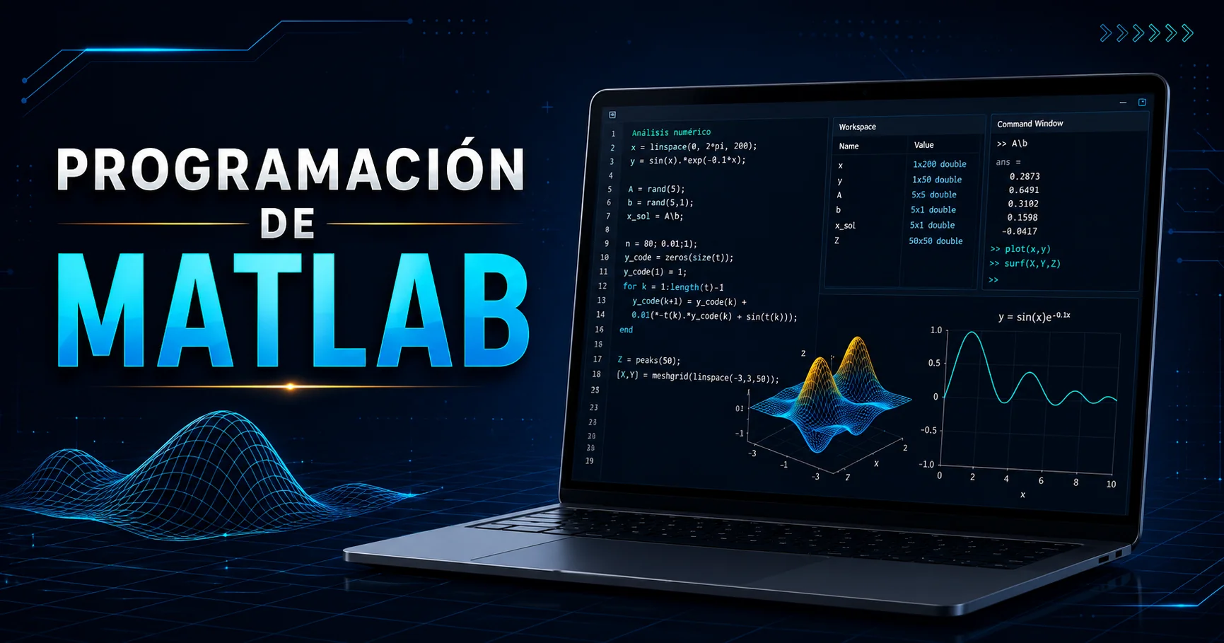 Miniatura del curso Programación de MATLAB