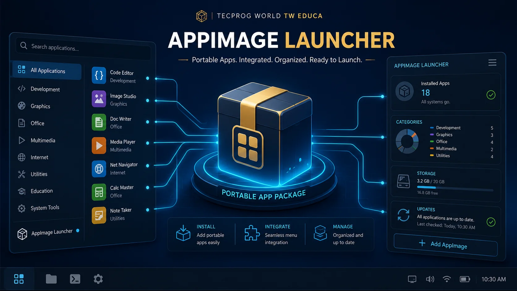 Miniatura de la guía técnica AppImage Launcher Creator